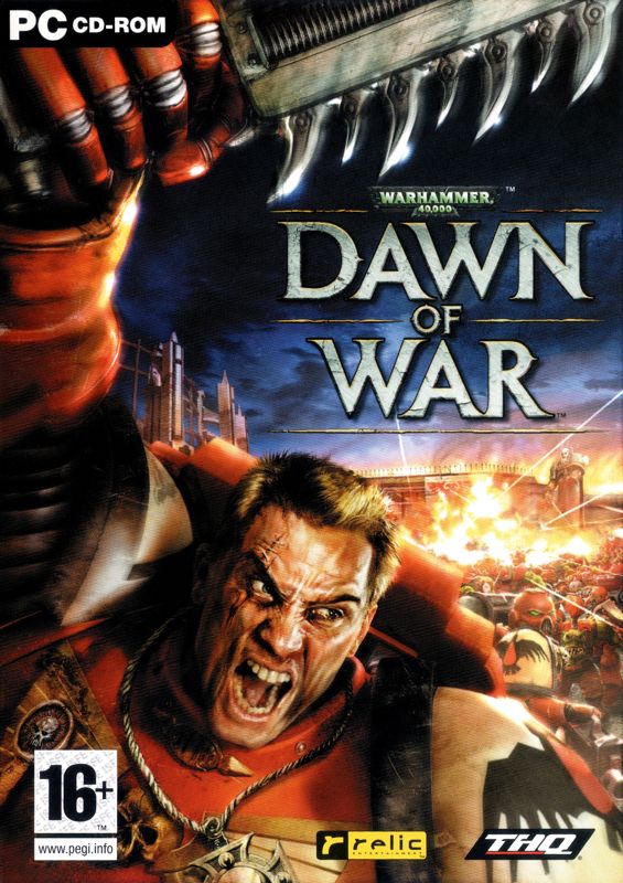 Front Cover for Warhammer 40,000: Dawn of War (Windows)