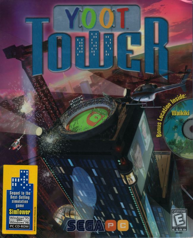 Front Cover for Yoot Tower (Macintosh and Windows)