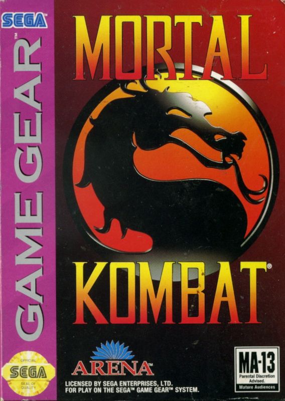 Front Cover for Mortal Kombat (Game Gear)