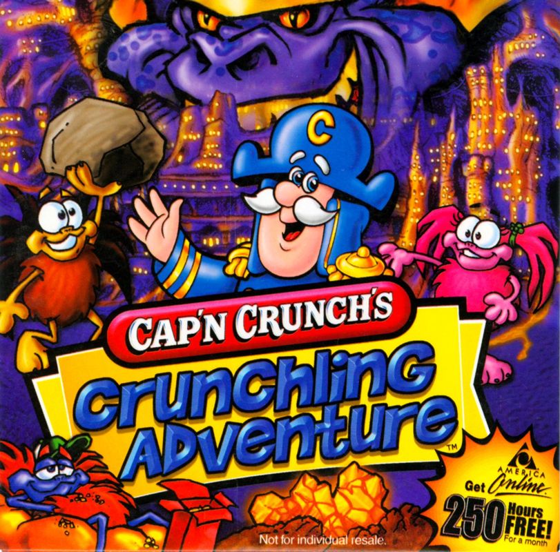 Front Cover for Cap'n Crunch's Crunchling Adventure (Macintosh and Windows)
