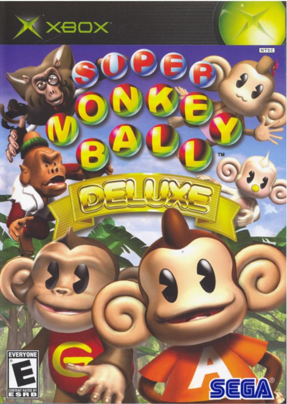 Front Cover for Super Monkey Ball Deluxe (Xbox)