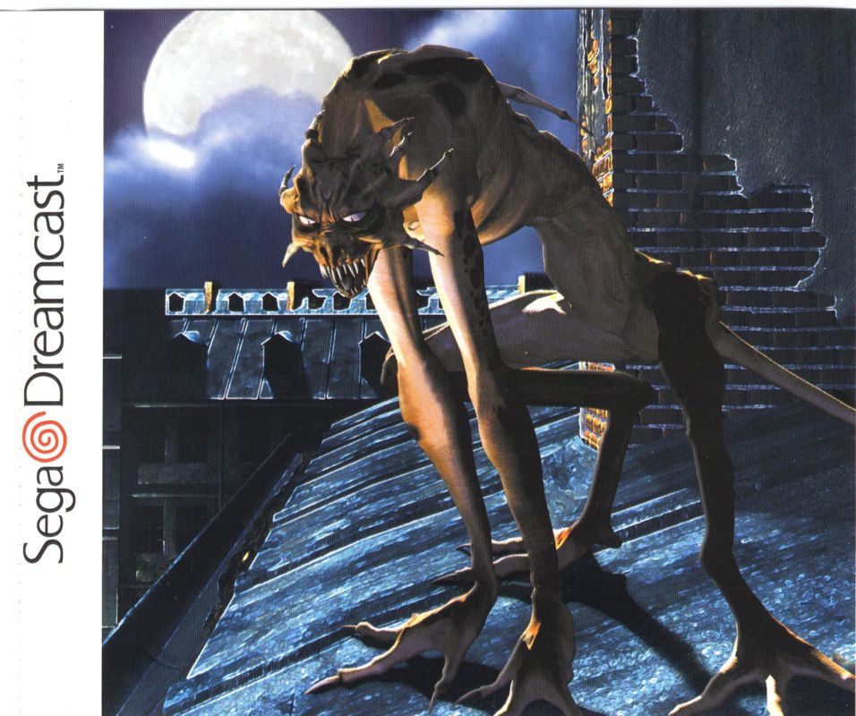 Inside Cover for Nightmare Creatures II (Dreamcast)