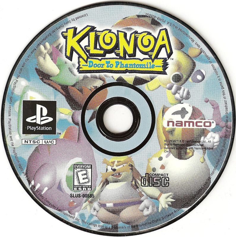 Media for Klonoa: Door to Phantomile (PlayStation)