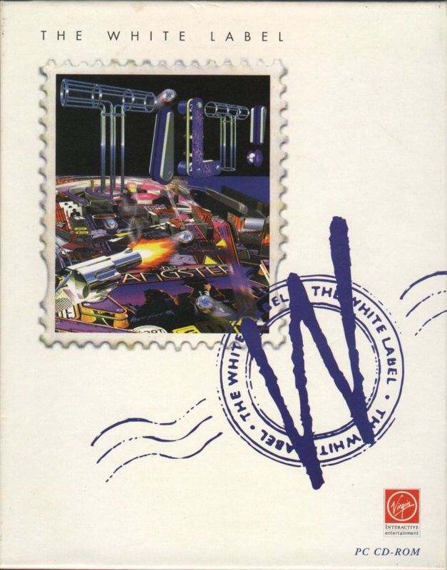Front Cover for hyper 3-D Pinball (DOS) (The White Label budget release)