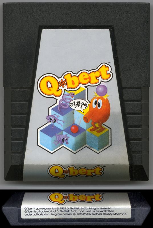 Media for Q*bert (Atari 2600) (1983 release)