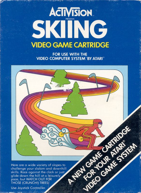 Front Cover for Skiing (Atari 2600)