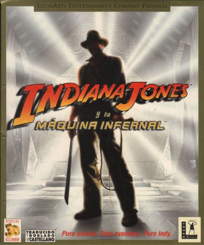 Front Cover for Indiana Jones and the Infernal Machine (Windows)