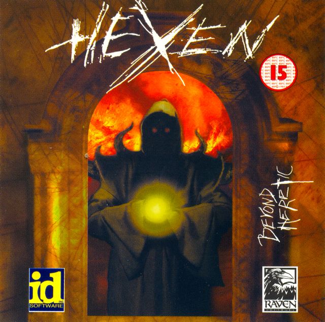 Other for Hexen: Beyond Heretic (DOS) (CD-ROM version): Jewel Case - Front