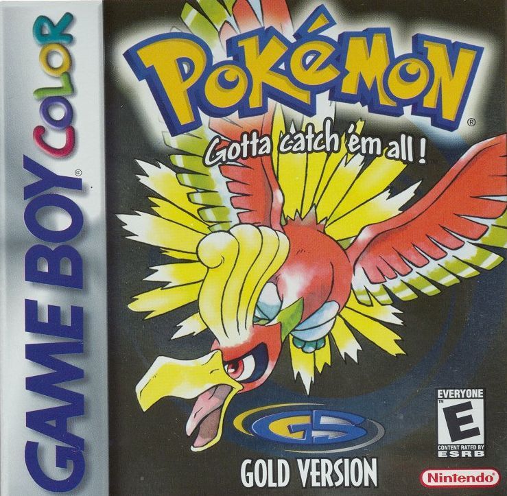 Pokémon Gold Version official promotional image - MobyGames