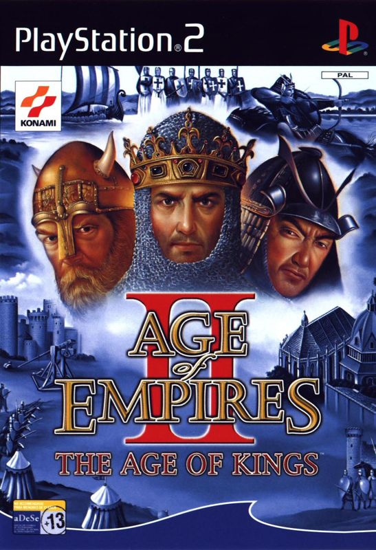 Front Cover for Age of Empires II: The Age of Kings (PlayStation 2)