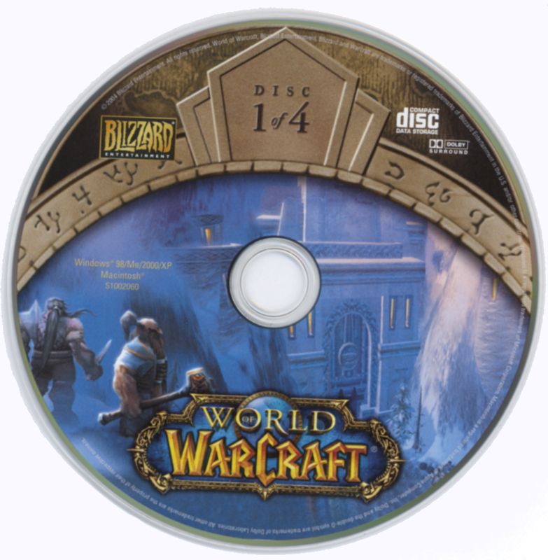 Media for World of WarCraft (Collector's Edition) (Macintosh and Windows): Disc 1