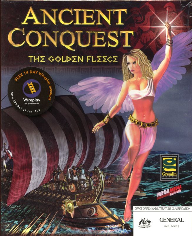 Front Cover for Ancient Conquest: Quest for the Golden Fleece (Windows)