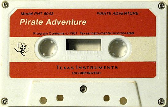 Media for Pirate Adventure (TI-99/4A)