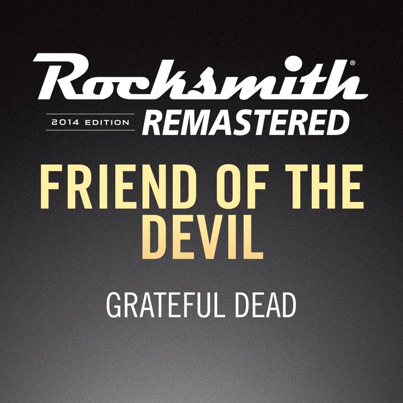 Front Cover for Rocksmith: All-new 2014 Edition - Grateful Dead: Friend of the Devil (PlayStation 3 and PlayStation 4) (download release)