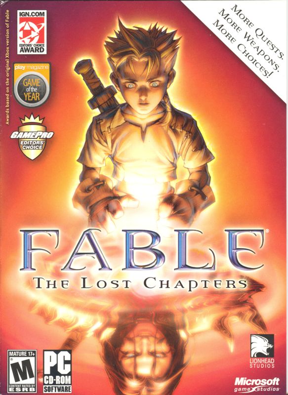 Front Cover for Fable: The Lost Chapters (Windows)