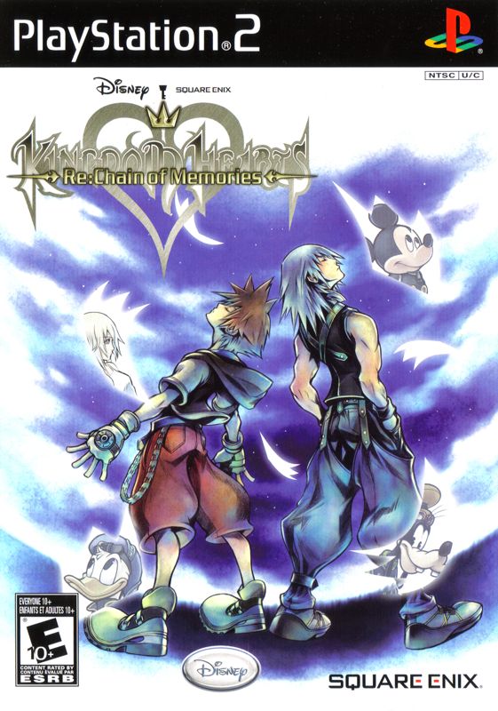 Front Cover for Kingdom Hearts: Re:Chain of Memories (PlayStation 2)