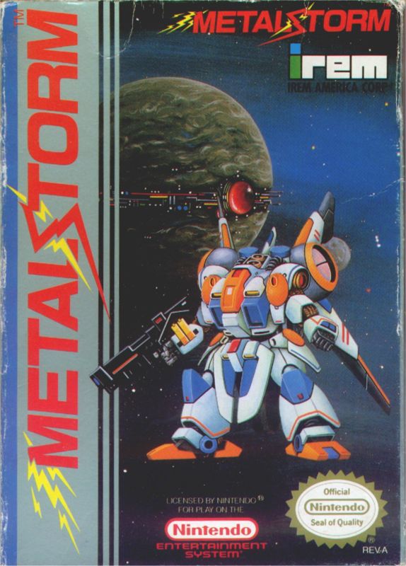 Front Cover for Metal Storm (NES)