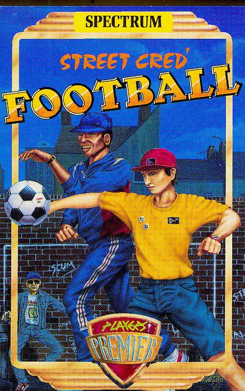 Front Cover for Street Cred Football (ZX Spectrum)