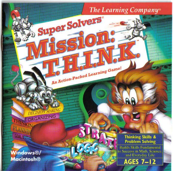 Front Cover for Super Solvers Mission: T.H.I.N.K. (Macintosh and Windows)
