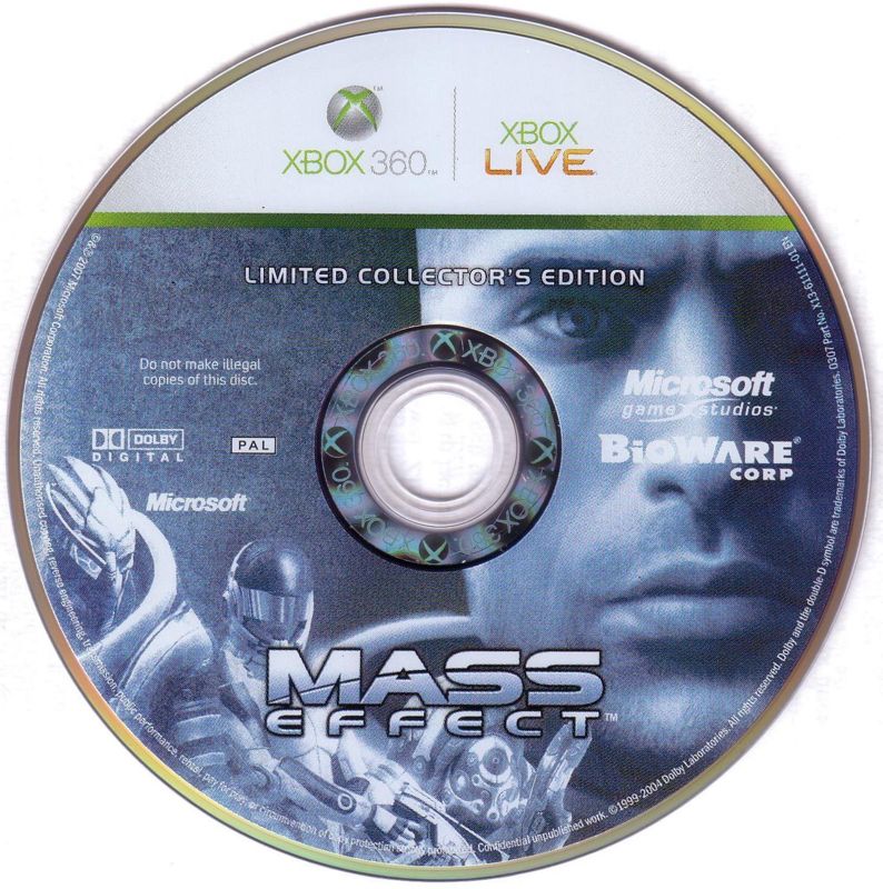 Mass Effect Limited Collector S Edition Cover Or Packaging Material