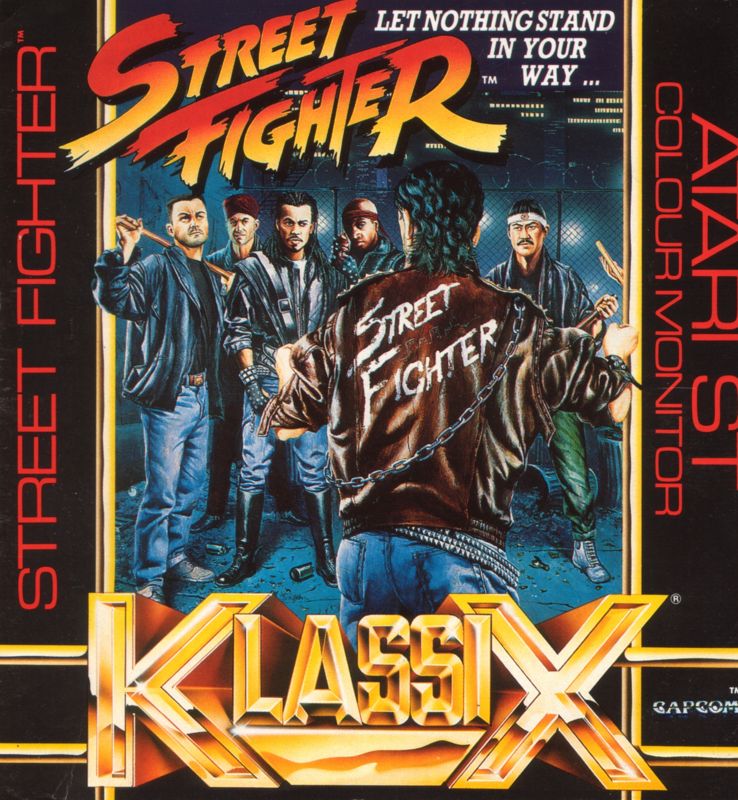 Front Cover for Street Fighter (Atari ST) (Klassix Budget Release)