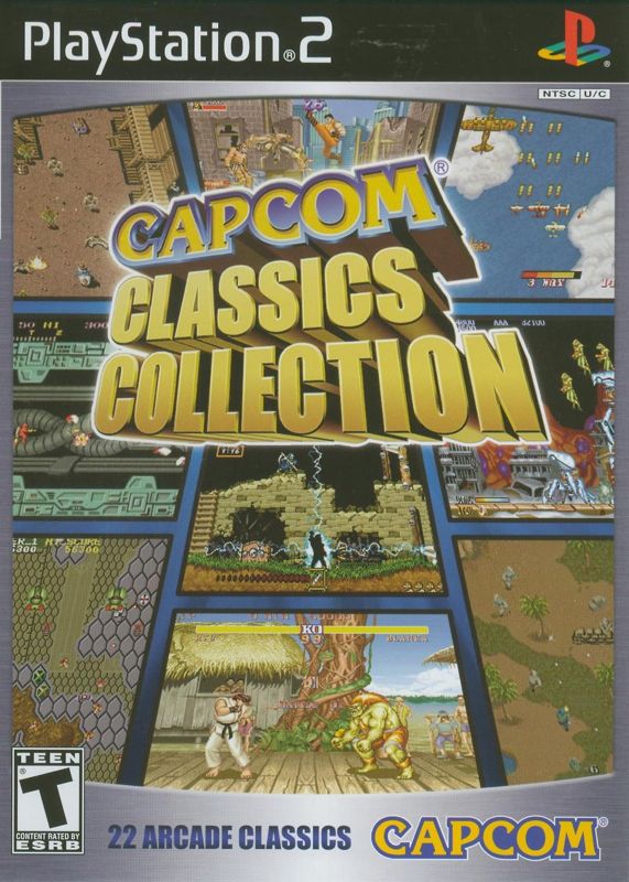 Front Cover for Capcom Classics Collection (PlayStation 2)