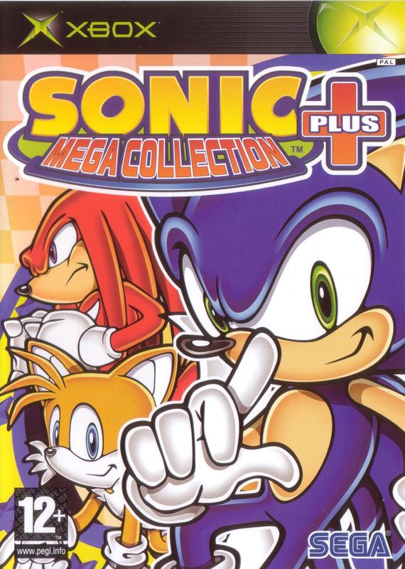 Front Cover for Sonic Mega Collection Plus (Xbox)