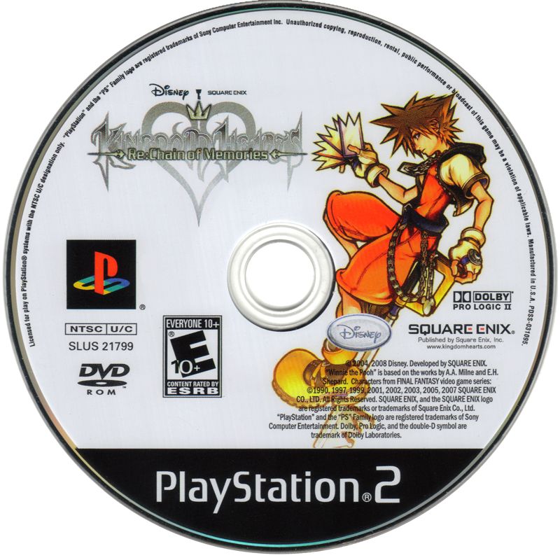 Media for Kingdom Hearts: Re:Chain of Memories (PlayStation 2)