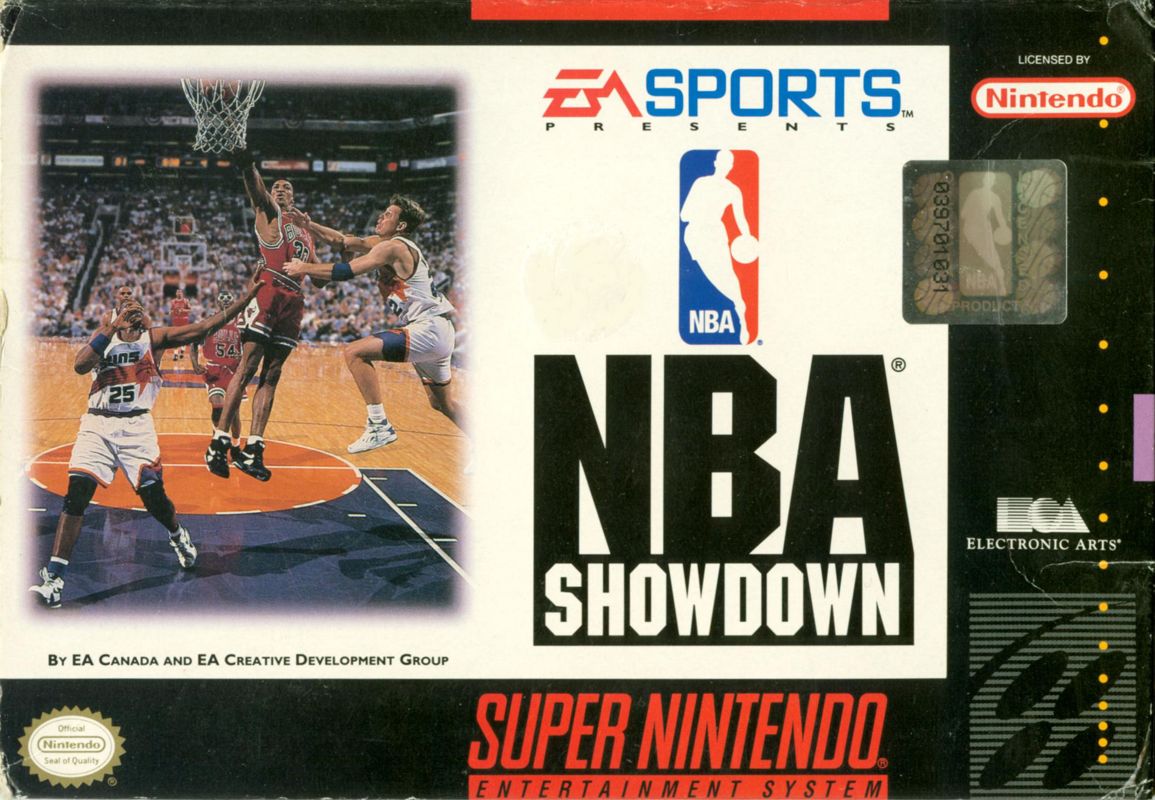 Front Cover for NBA Showdown (SNES)