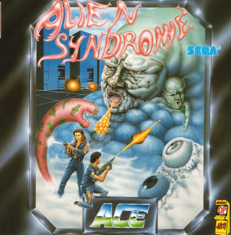 Front Cover for Alien Syndrome (Atari ST)