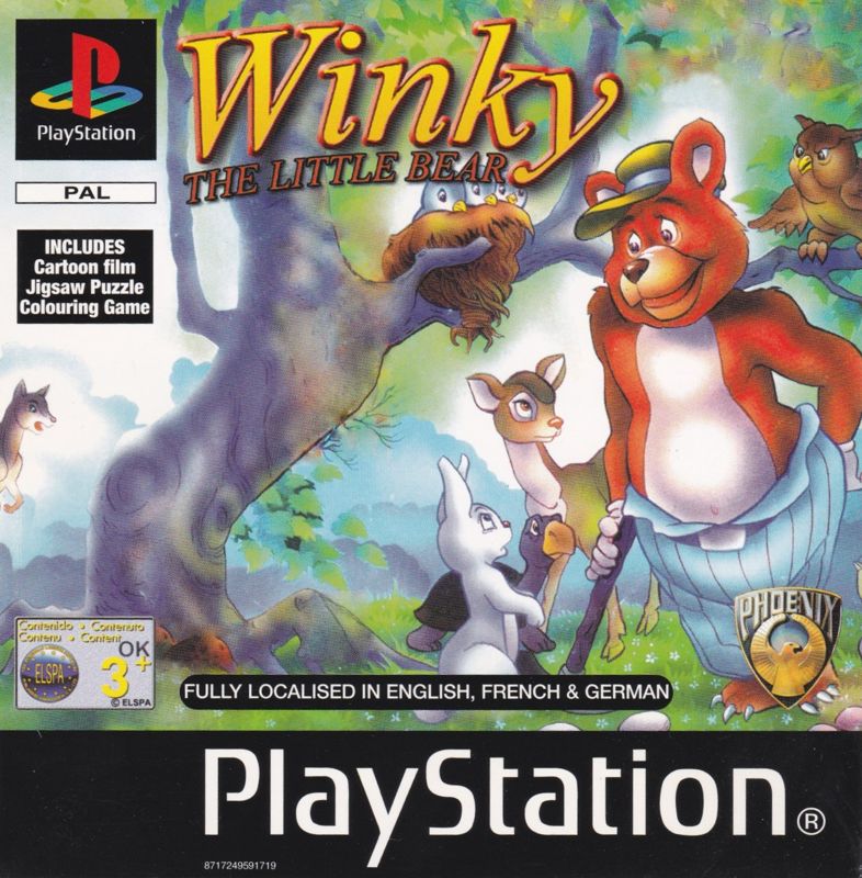 Front Cover for Winky the Little Bear (PlayStation)