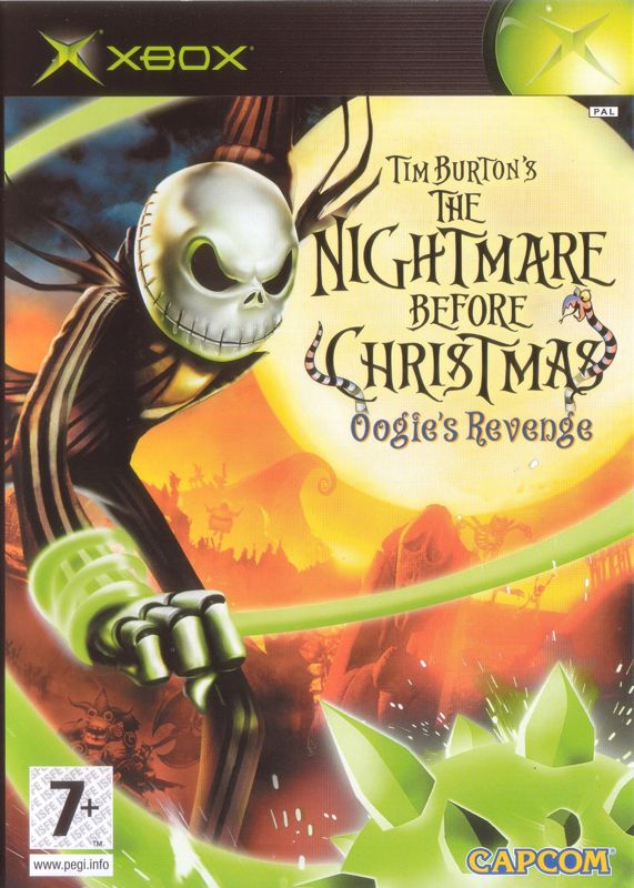 Front Cover for Tim Burton's The Nightmare Before Christmas: Oogie's Revenge (Xbox)
