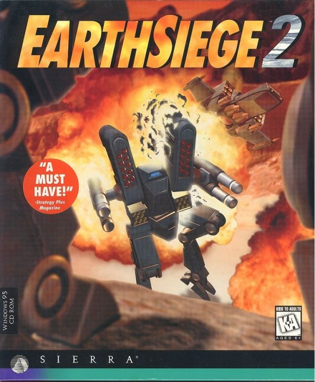 Front Cover for EarthSiege 2 (Windows and Windows 3.x)