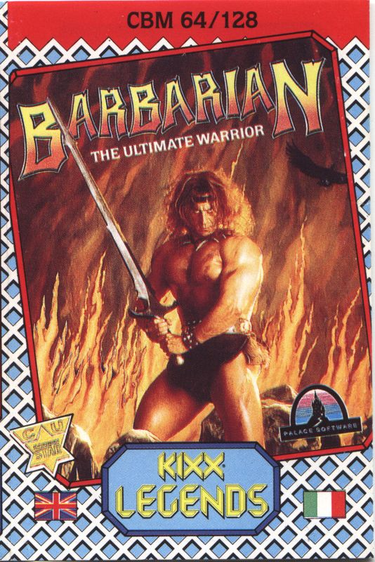 Front Cover for Death Sword (Commodore 64) (Kixx Legends Release)