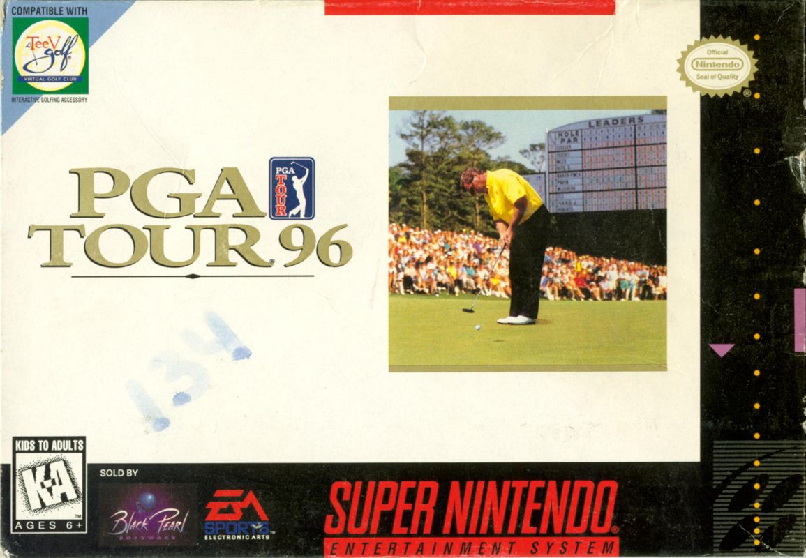 Front Cover for PGA Tour Golf III (SNES)