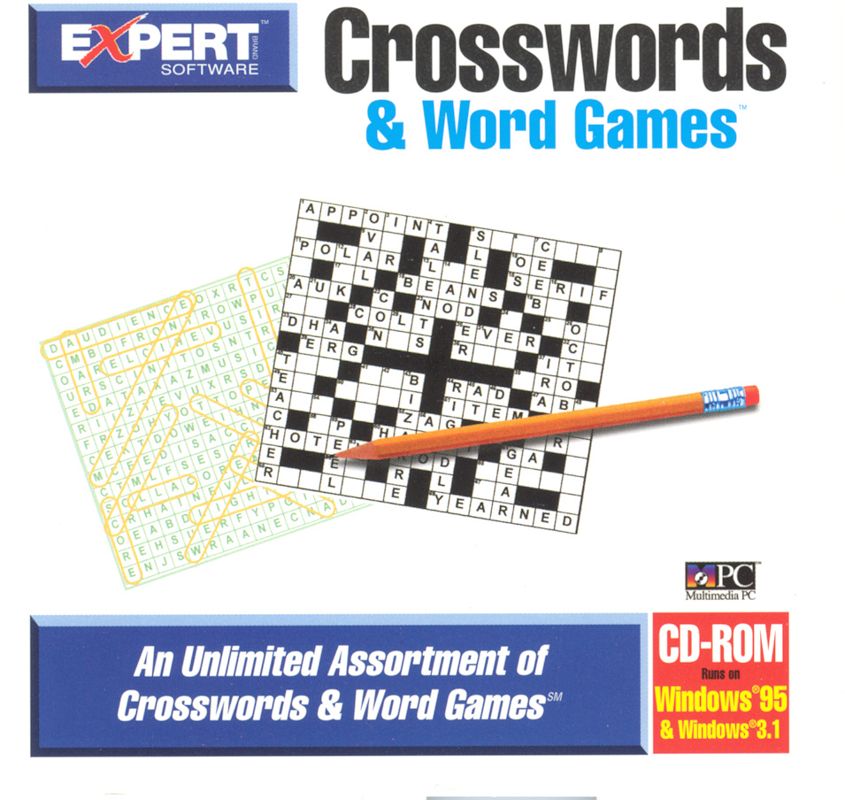 Front Cover for Crosswords & Word Games (Windows 3.x)