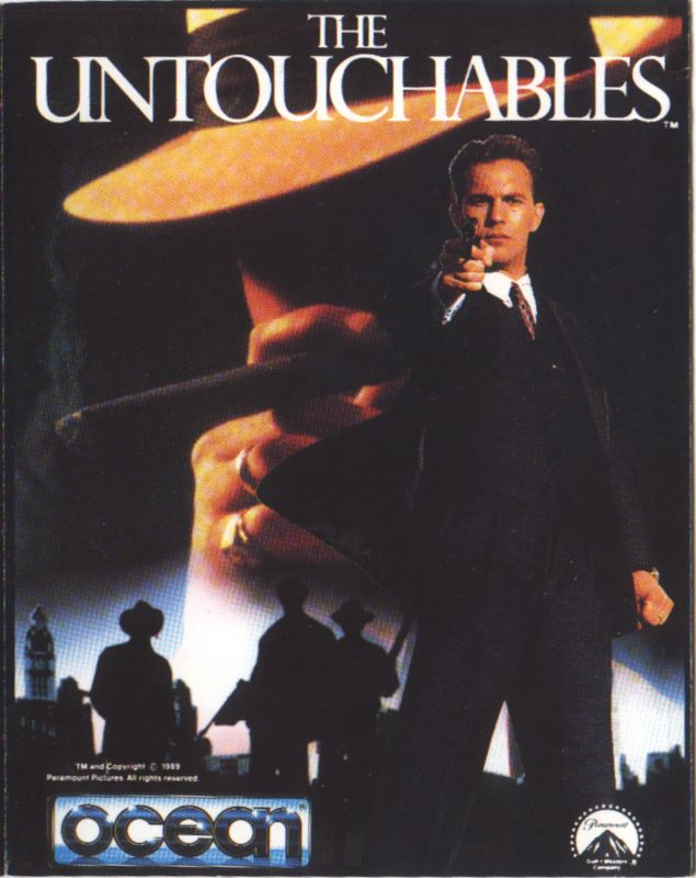 Front Cover for The Untouchables (Commodore 64)