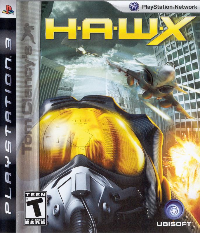 Front Cover for Tom Clancy's H.A.W.X (PlayStation 3)