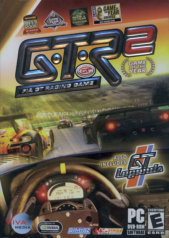 Front Cover for GTR 2: FIA GT Racing Game - Game of the Year (Windows)