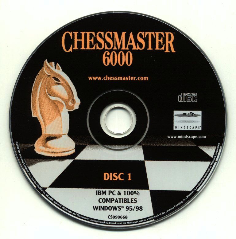 Media for Chessmaster 6000 (Windows): Disc 1