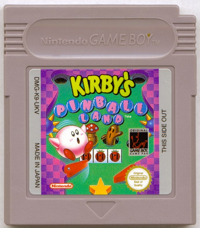 Kirby's Pinball Land cover or packaging material MobyGames