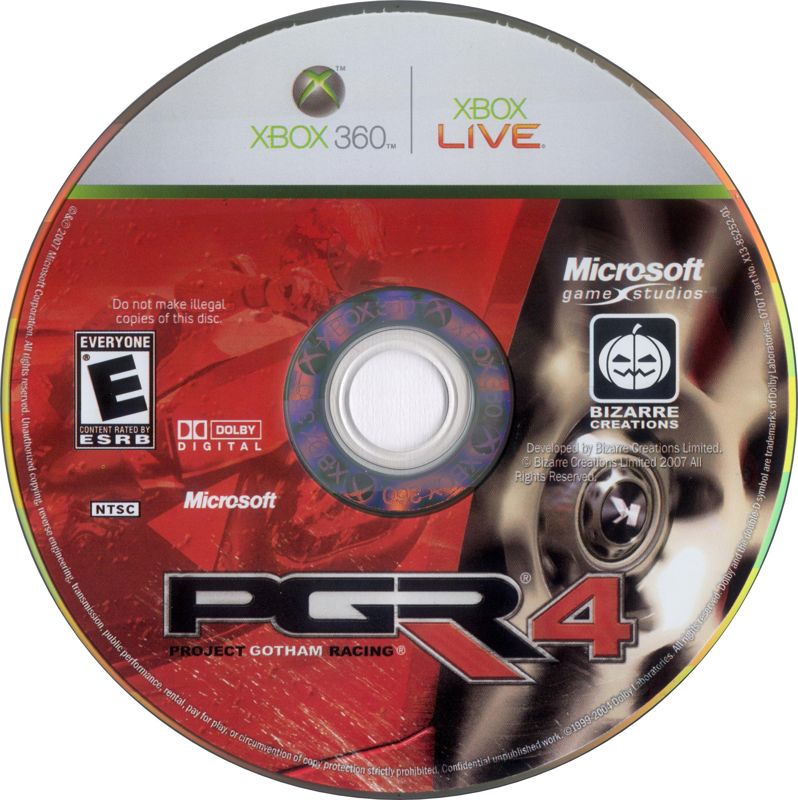 Media for Project Gotham Racing 4 (Xbox 360)