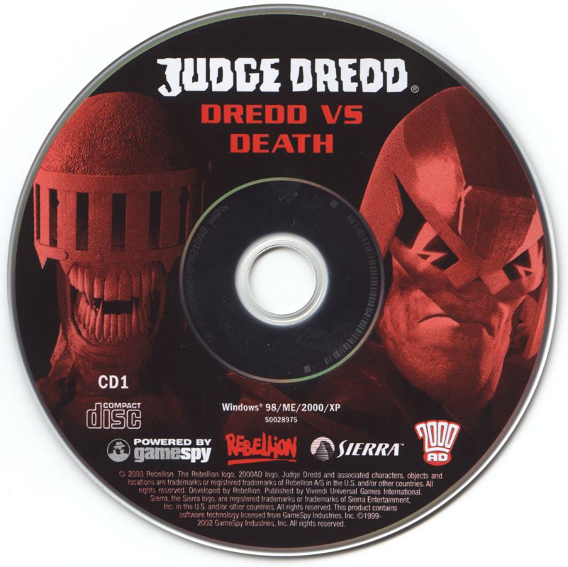 Media for Judge Dredd: Dredd vs Death (Windows)