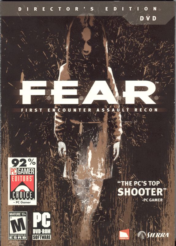 Front Cover for F.E.A.R.: First Encounter Assault Recon (Director's Edition) (Windows)