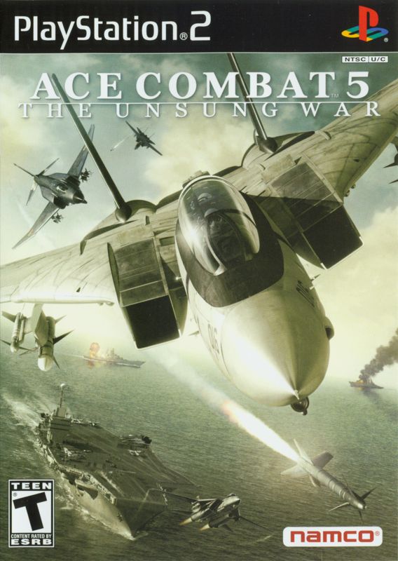 Front Cover for Ace Combat 5: The Unsung War (PlayStation 2)