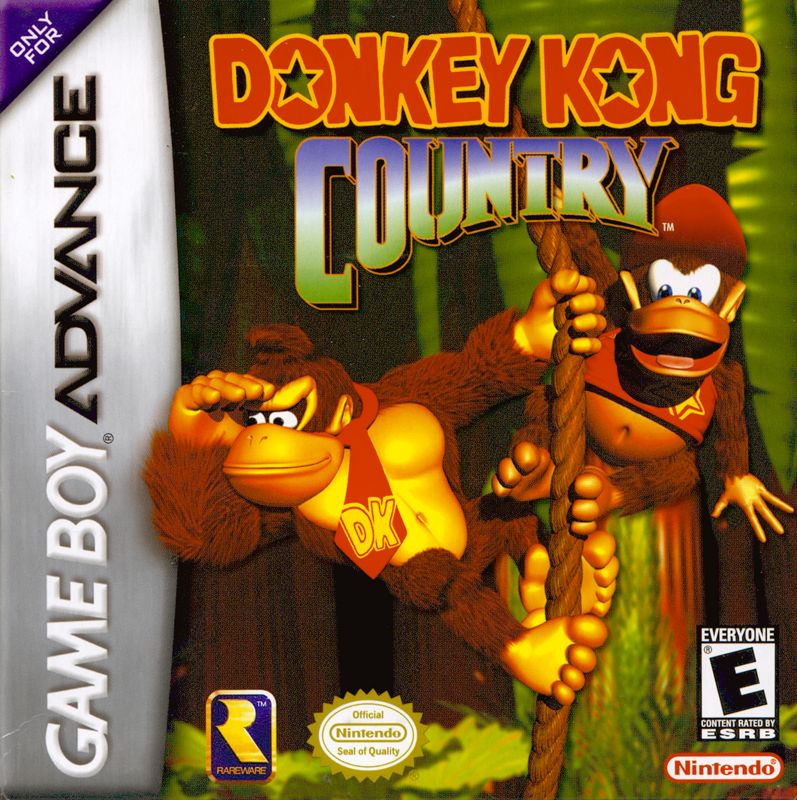 Front Cover for Donkey Kong Country (Game Boy Advance)