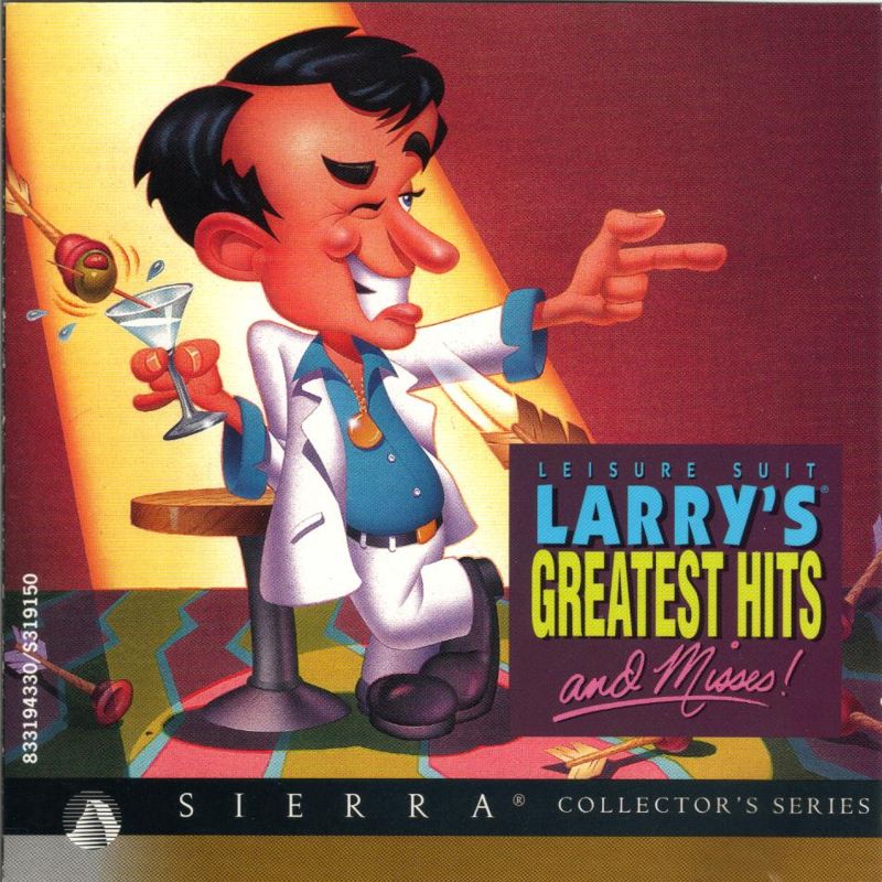 Other for Leisure Suit Larry's Greatest Hits and Misses! (DOS and Windows 3.x): Jewel Case - Front