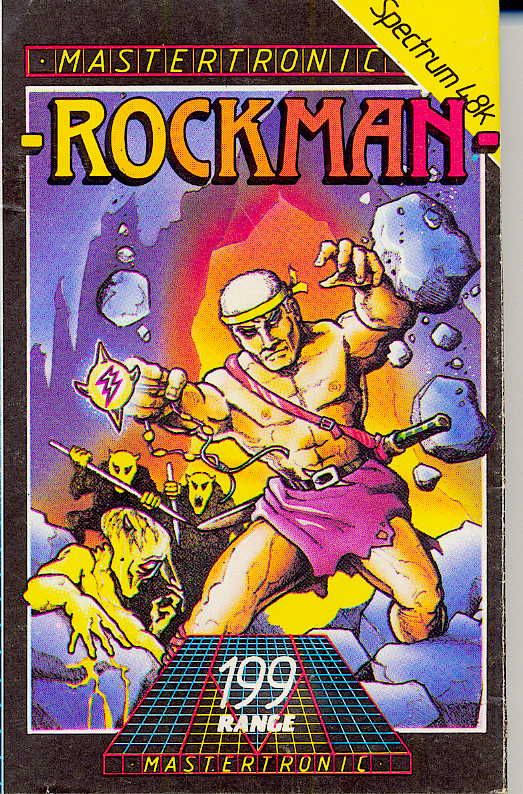 Front Cover for Rockman (ZX Spectrum)