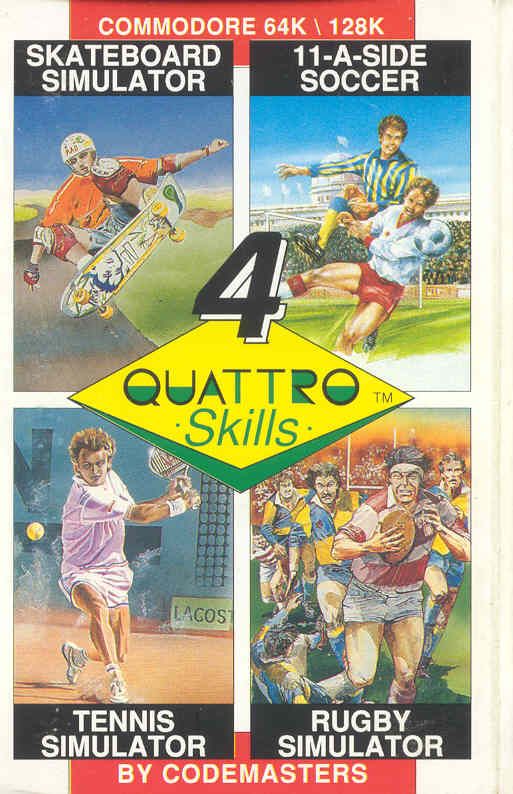 Front Cover for Quattro Skills (Commodore 64)
