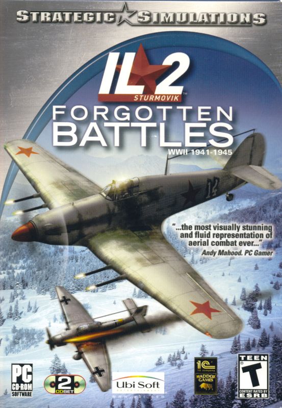 Front Cover for IL-2 Sturmovik: Forgotten Battles (Windows)